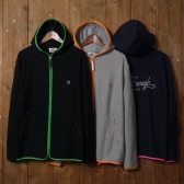 GOODENOUGH-REFLECT Classics Trim ZIP HOODY