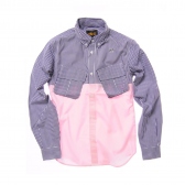 HABANOS-MILITARY D-PKT CHECK SHIRTS