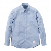 Mr.GENTLEMAN-OXFORD B.D SHIRTS -BLUE