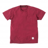 Mr.GENTLEMAN-SOUVENIR POCKET TEE - RED