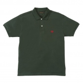 Mr.GENTLEMAN-SOUVENIR POLO SHIRTS - GREEN