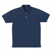 Mr.GENTLEMAN-SOUVENIR POLO SHIRTS - NAVY