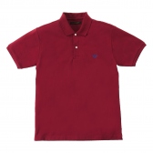 Mr.GENTLEMAN-SOUVENIR POLO SHIRTS - RED