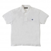 Mr.GENTLEMAN-SOUVENIR POLO SHIRTS - WHITE
