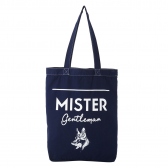 Mr.GENTLEMAN-MR TOTE BAG - NAVY