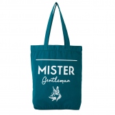 Mr.GENTLEMAN-MR TOTE BAG - TURQUOISE