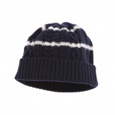 HABANOS-ALAN BODER KNIT BEANIE - Navy