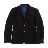 HABANOS-WOOL BLAZER - Navy