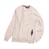 GOODENOUGH IVY-CHENILLE LOGO SWEAT CREW - Oatmeal