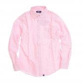 GOODENOUGH IVY-CUTTER LOGO OX L:S SHIRT - Pink