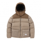 BEDWIN-HOODED DOWN JKT 「QUINE」 - Beige