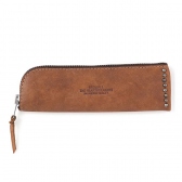 BEDWIN-HTC × BEDWIN PEN CASE 「BUSTER」 - Brown