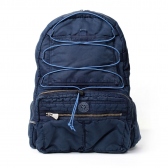 KICHIZO by Porter Classic-P.C. SUPER NYLON DAYPACK - Blue