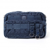 KICHIZO by Porter Classic-P.C. SUPER NYLON WAIST BAG - Blue