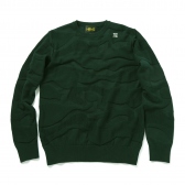 HABANOS-CAMO CREW KNIT - Green