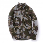 HABANOS-CAMO GINGHAM SHIRTS - Black