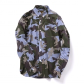 HABANOS-CAMO GINGHAM SHIRTS - Navy