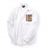 HABANOS-MILITARY NYLON POKET SHIRTS - White