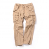 HABANOS-MILITARY SLIM PANTS (UNCLE) - Beige