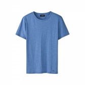 A.P.C.-APC ロゴTシャツ - 杢Indigo