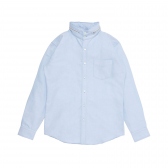 Mr.GENTLEMAN-M-65 STYLE OX SHIRTS - L.Blue