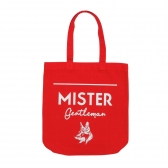 Mr.GENTLEMAN-MR TOTE BAG - Red