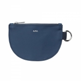 A.P.C.-ニューハーフムーンコインケース - Marine
