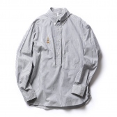 MOUNTAIN RESEARCH-B.D. Pullover - STRIPE - Navy