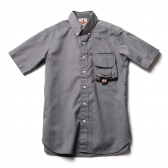 MOUNTAIN RESEARCH-Phishing Shirt S:S - Gray