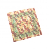 and wander-printed bandanna - Khaki