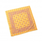 and wander-printed bandanna - Orange