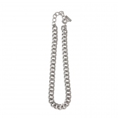 Mr.GENTLEMAN-BIG CHAIN NECKLACE - Silver