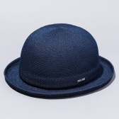 DELUXE CLOTHING-BOWLER MESH HAT - Navy