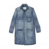 Stevenson Overall Co.-Baker - BK3 - Indigo Stripe