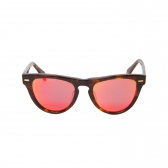 Mr.GENTLEMAN-MIRROR SUNGLASSES - YellowMix × Mirror