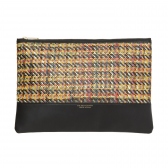 Mr.GENTLEMAN-ORIGINAL MESH CLUTCH - Mesh × Black