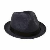 Mr.GENTLEMAN-PANAMA HAT MADE BY CA4LA - Navy