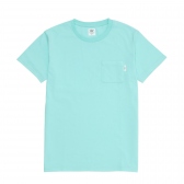 Mr.GENTLEMAN-SOUVENIR POCKET TEE - Ice Blue