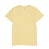 Mr.GENTLEMAN-SOUVENIR POCKET TEE - Lemon