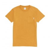 Mr.GENTLEMAN-SOUVENIR POCKET TEE - Mustard