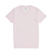 Mr.GENTLEMAN-SOUVENIR V-NECK TEE - Pink