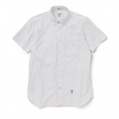 BEDWIN-S:S B.D OX SHIRTS SUN FADED 「BRIAN」 - White
