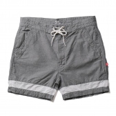 BEDWIN-3:L OX BICOLOR PANTS FADED 「DIZZY」 - Gray