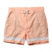 BEDWIN-3:L OX BICOLOR PANTS FADED 「DIZZY」 - Orange