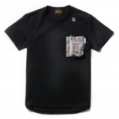 HABANOS-MILITARY NYLON C-NECK S:SL Tee - Black