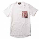 HABANOS-MILITARY NYLON C-NECK S:SL Tee - White