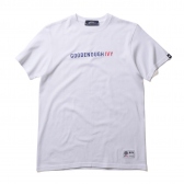 GOODENOUGH IVY-SLIM LINE LOGO TEE - White