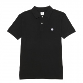 Mr.GENTLEMAN-SOUVENIR POLO SHIRT - Black