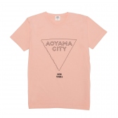 Mr.GENTLEMAN-TRIANGLE AOYAMA TEE - Salmon Pink