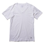 NuGgETS-V Neck Tee - 「Nuggetskun」 - White